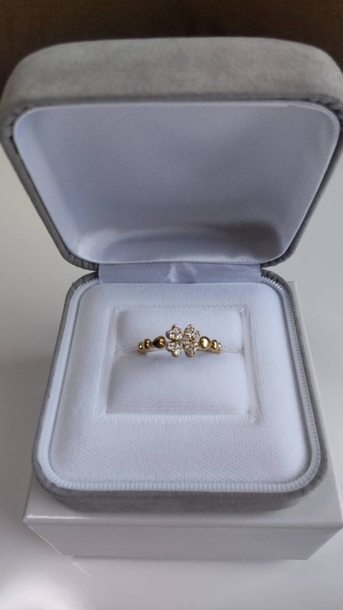 ☆GW限定特価☆新品、未使用☆K18 ダイヤモンドリング 13号 0.24ct