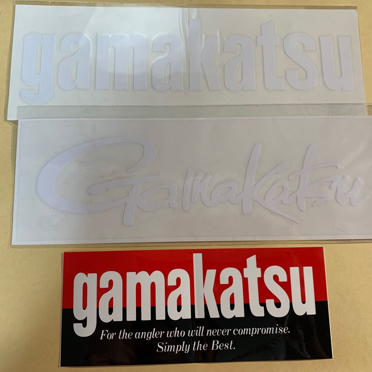 がまかつ ロゴステッカー 転写 ステッカー Gamakatsu