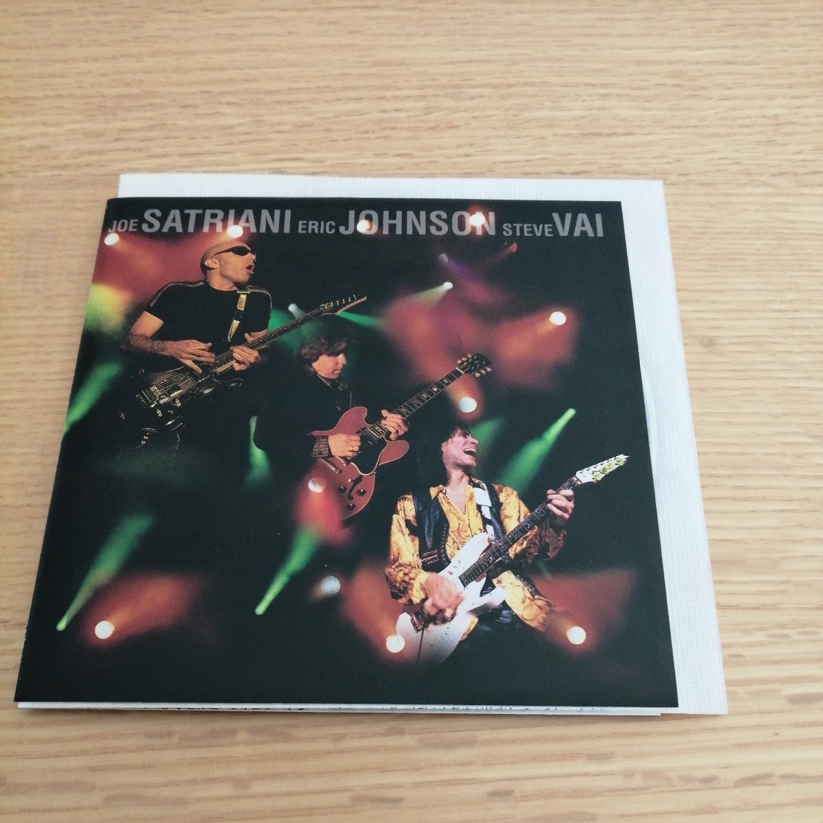 Joe Satriani, Eric Johnson, Steve Vai   G3 Live （国内盤CD）ジョー・サトリアーニ、エリック・ジョンソン、スティーヴ・ヴァイ