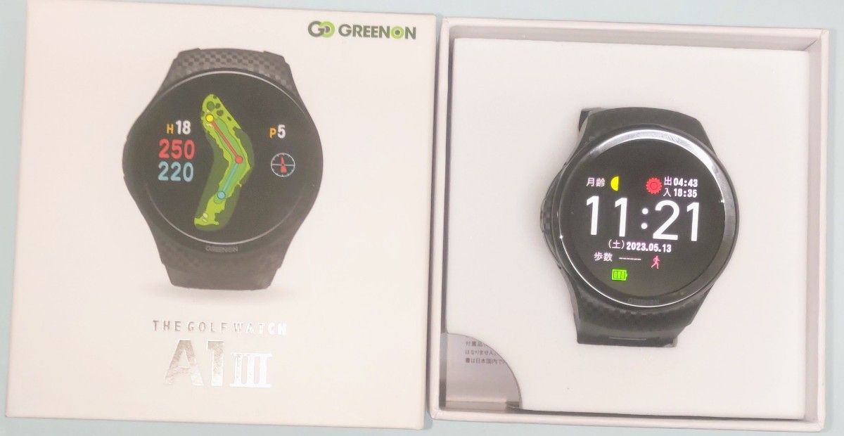GPS ゴルフナビ 距離計 有機EL タッチディスプレイ オート高低差