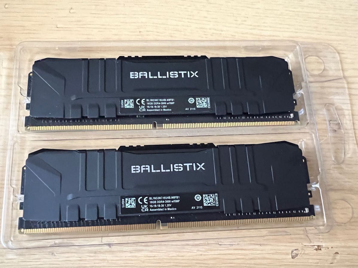 Crucial Ballistix 3600 DDR4 Memory 32GB (16GBx2 Crucial Ballistix 3600 DDR4 Memory 32GB (16GBx2