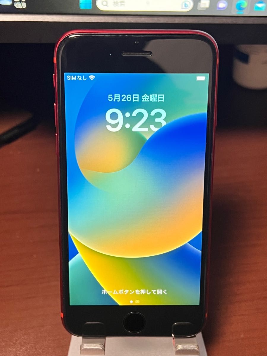 87iPhone RED 64 GB SIMフリー本体