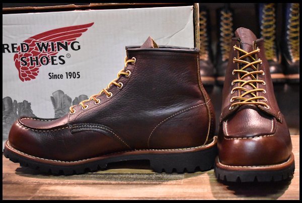 日本未発売】 箱付 【11.5D 美品 HOPESMORE redwing ブーツ ラグソール