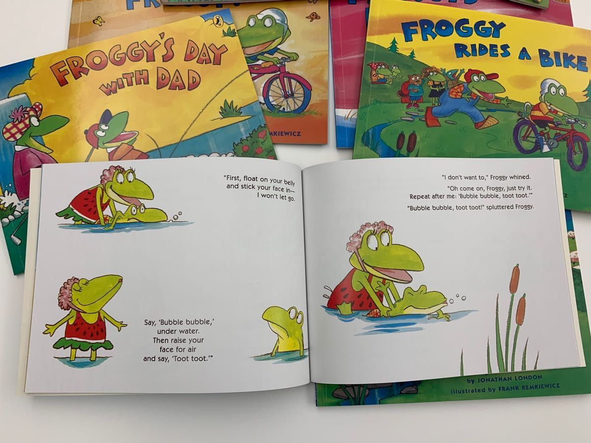 Froggy 英語絵本10冊　全冊mp3音源付　マイヤペン対応　新品
