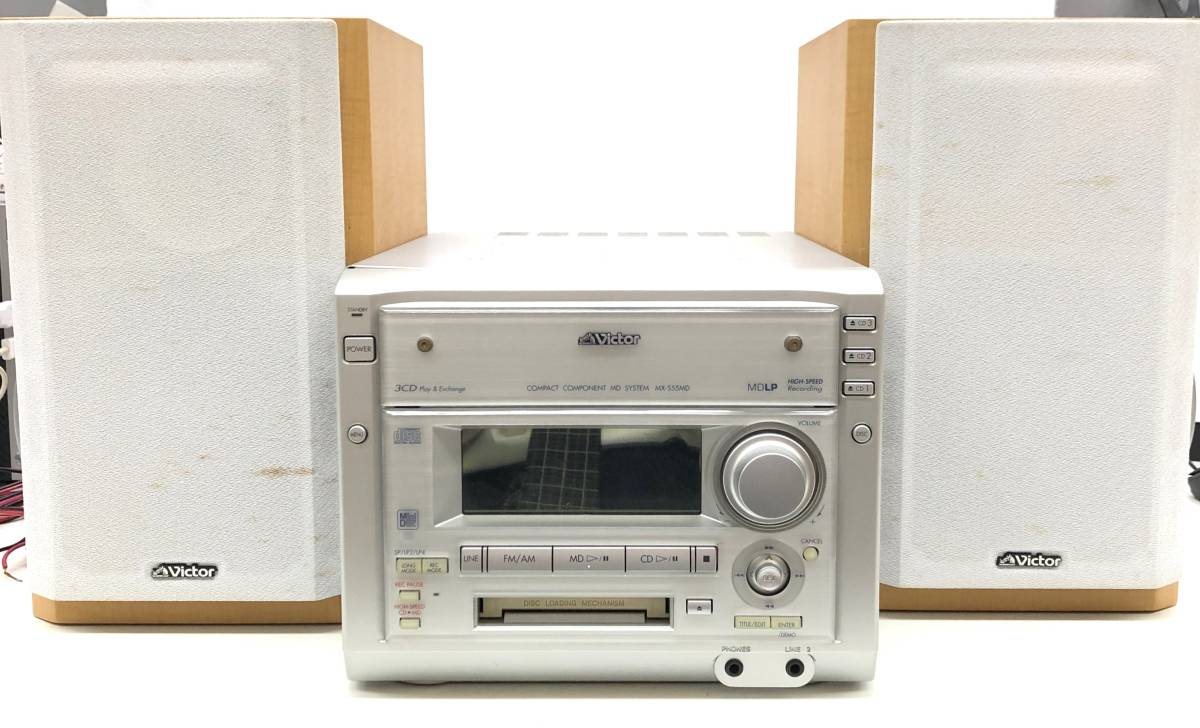 Victor ビクター MD CD3枚チェンジャー ラジオ レシーバー CA Victor ビクター MD CD3枚チェンジャー ラジオ レシーバー CA