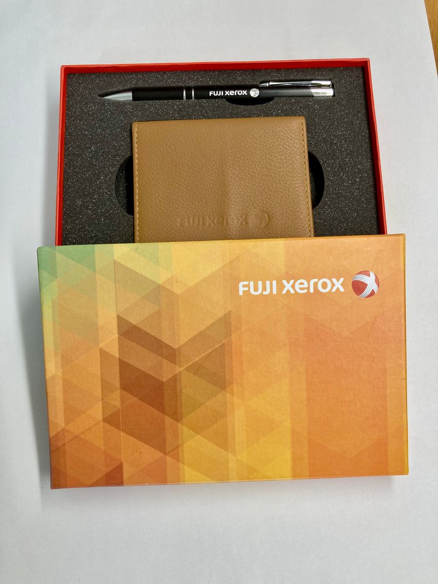 Fuji Xerox カードケース&ボールペンセット