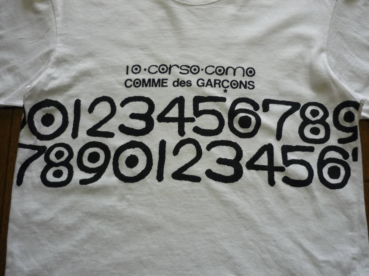 COMME des GARCONS　コムデギャルソン　10 Corso Como　半袖　Tシャツ　AD2001　アーカイブ　サイズM_画像3