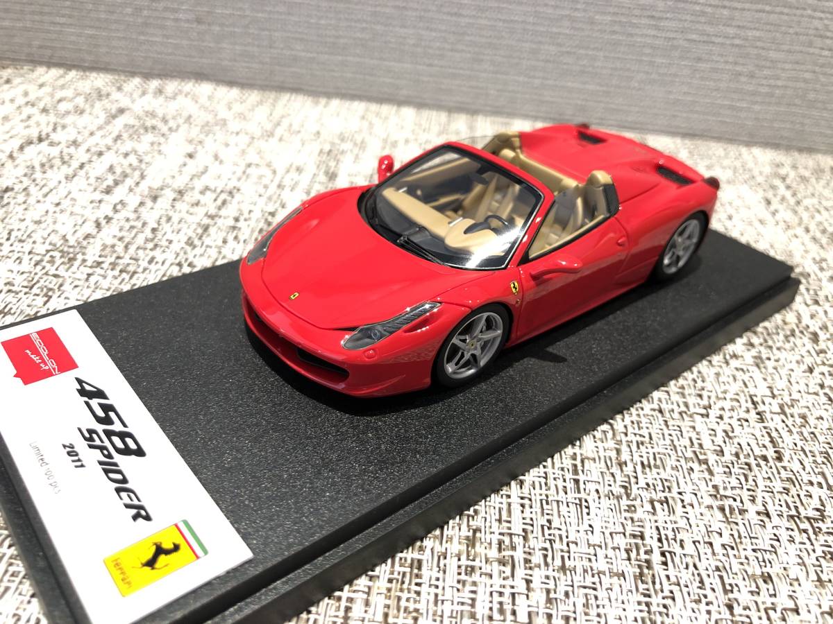 メイクアップ/アイドロン Make Up eidolon 1/43 Ferrari 458 SPIDER