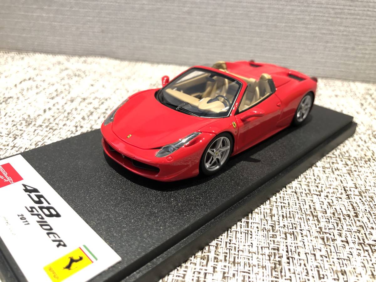 メイクアップ/アイドロン Make Up eidolon 1/43 Ferrari 458 SPIDER