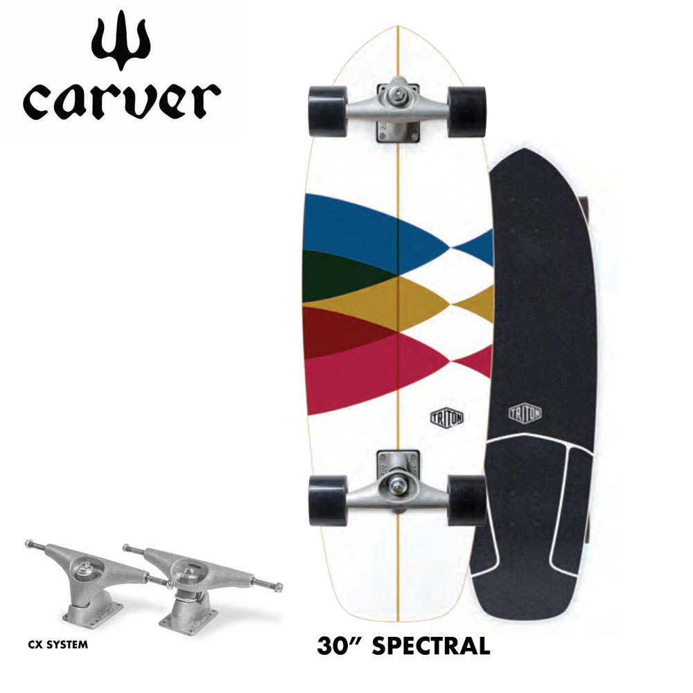 国内外の人気集結！ TRITON スケートボード カーバー CARVER SPECTRAL