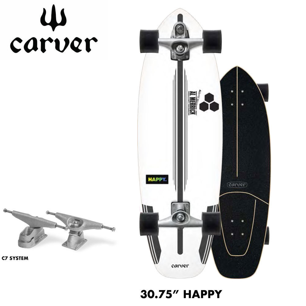 カーバー スケートボード Carver スケボー 30.75 トラックc7-