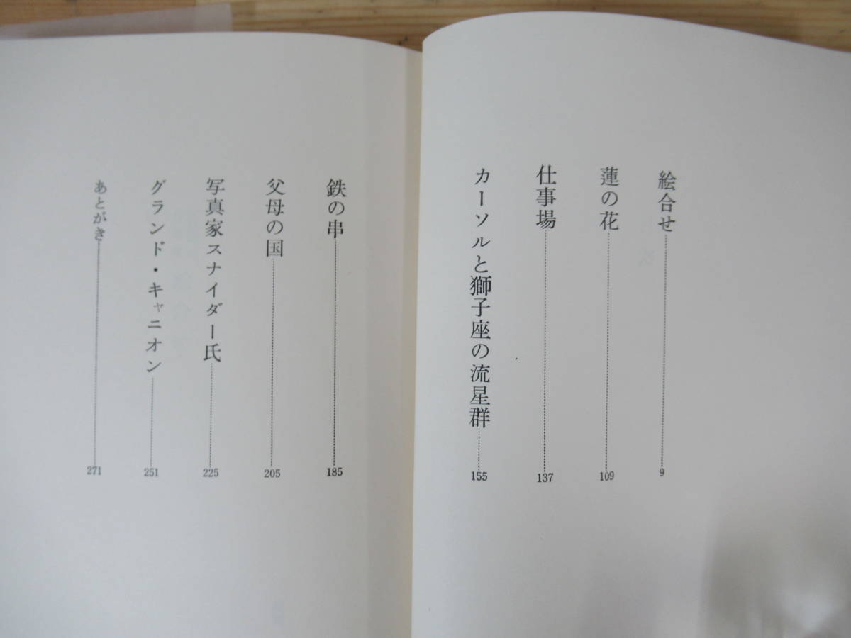 U16▽【初版】 絵合わせ 庄野潤三 講談社 野間文芸賞受賞作品 1971年発行 蓮の花 仕事場 写真家スナイダー氏 鉄の串 230512_画像4