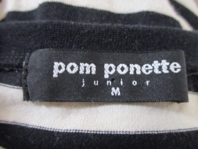 * Pom Ponette * симпатичный 7 минут рукав cut and sewn *150cm* 30507