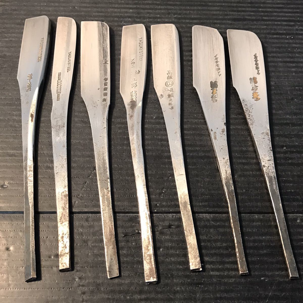 ☆理容日本剃刀まとめて7本セットへんこつYASUKISTEEL 他(8)-日本代購