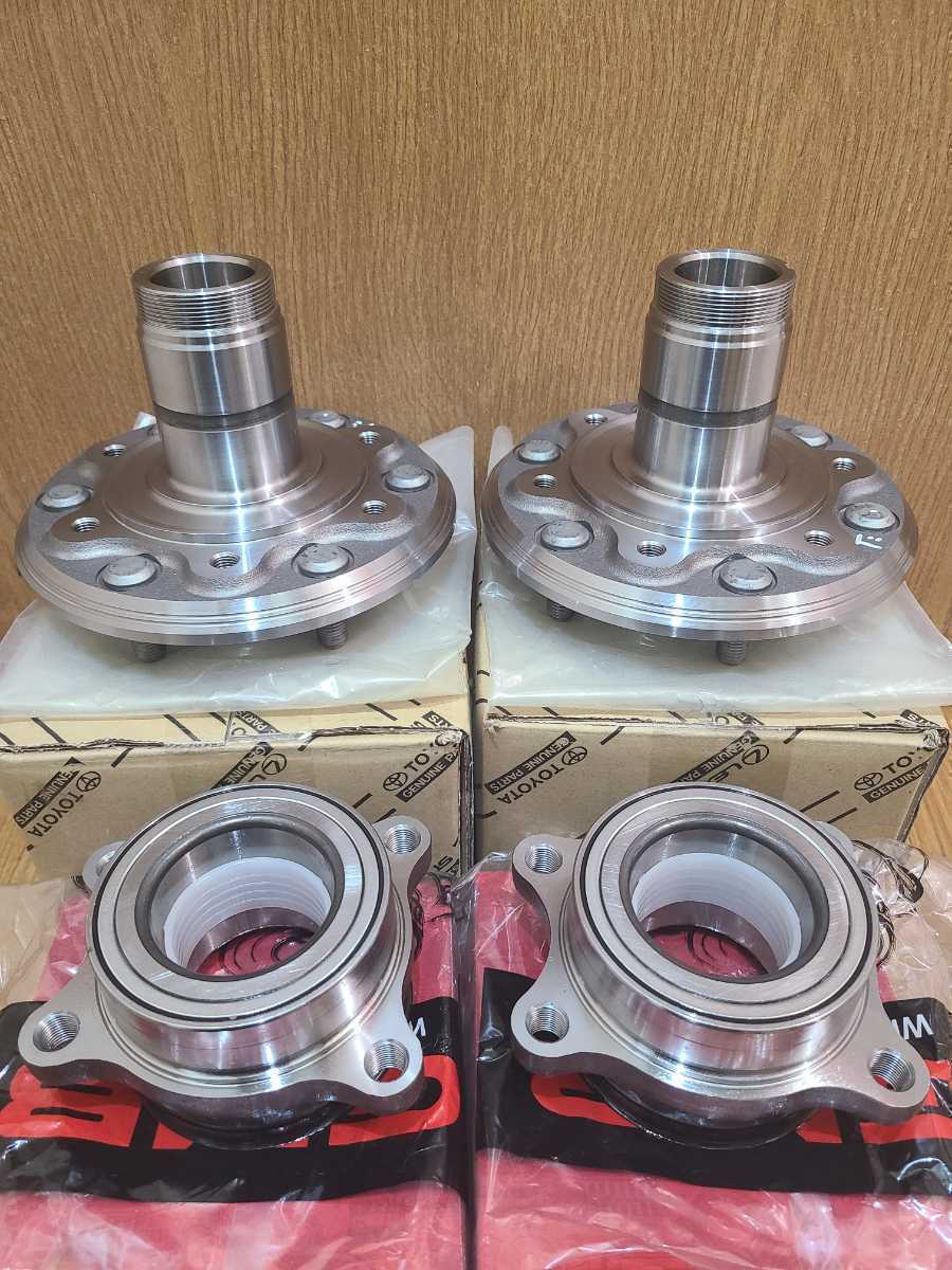 200系ハイエース2WD、新品ハブ&新品ベアリング!組み込み済 200系ハイエース2WD、新品ハブ&新品ベアリング!組み込み済
