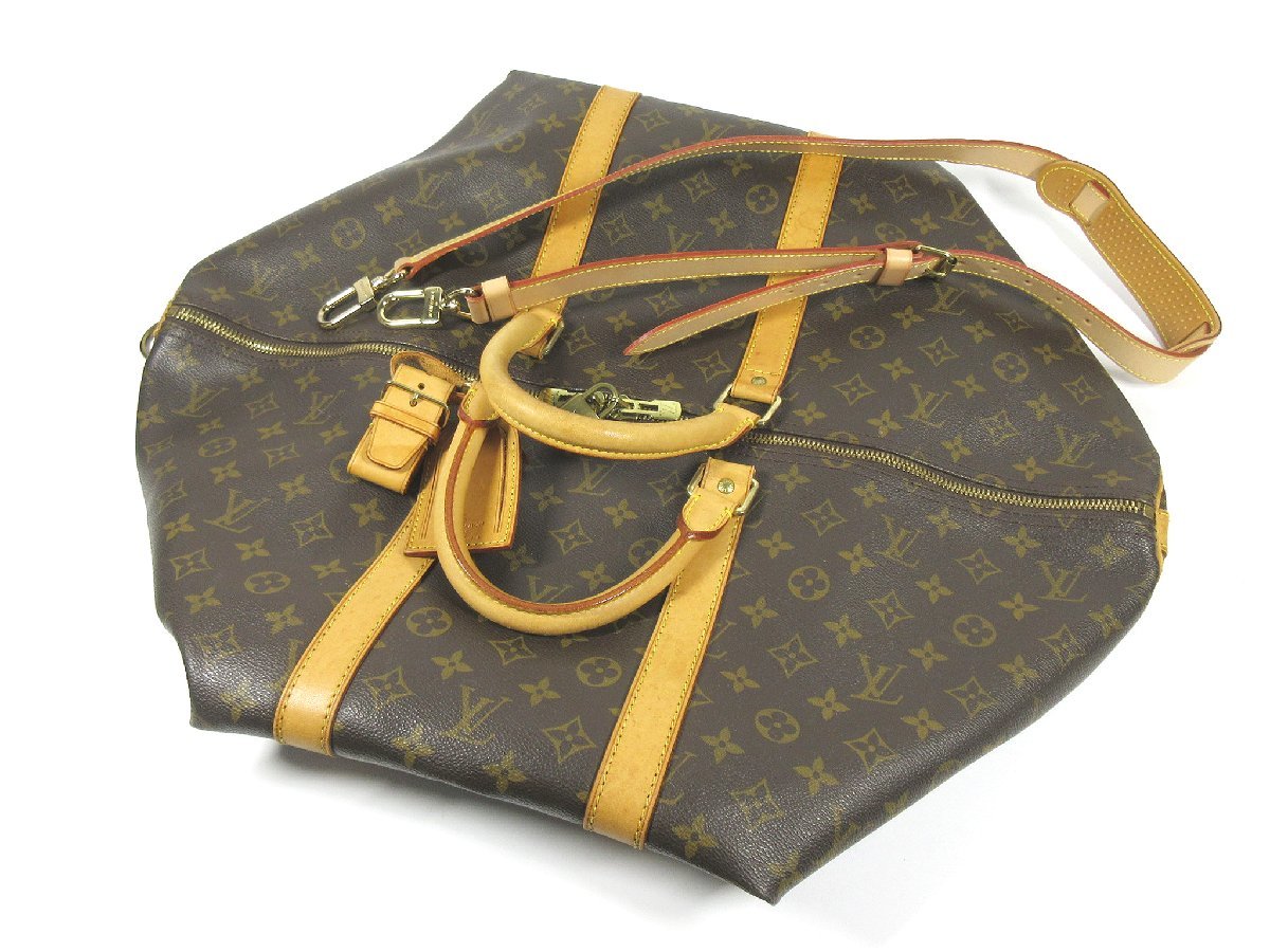 LOUIS VUITTON/ルイヴィトン キーポル55 ストラップ付き-