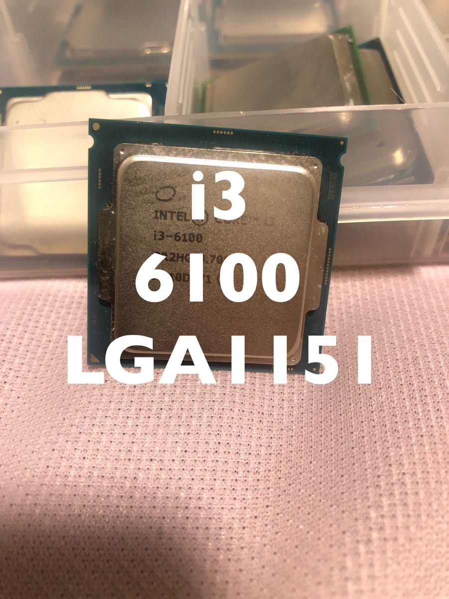 SALE！【BIOS OK】Core i3 6100【LGA1151】