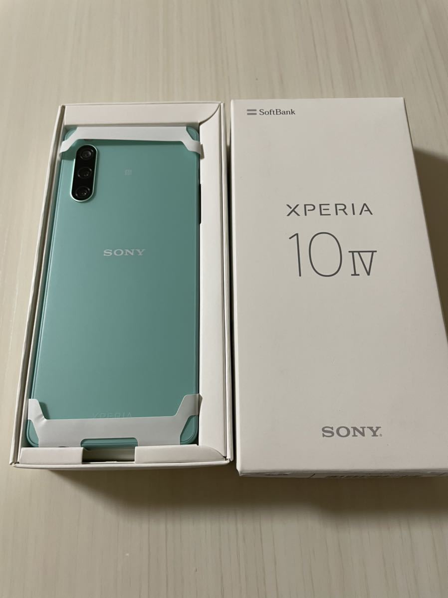 Xperia 10 IV ミント 128GB SIMフリー SIMロック解除済み グリーン