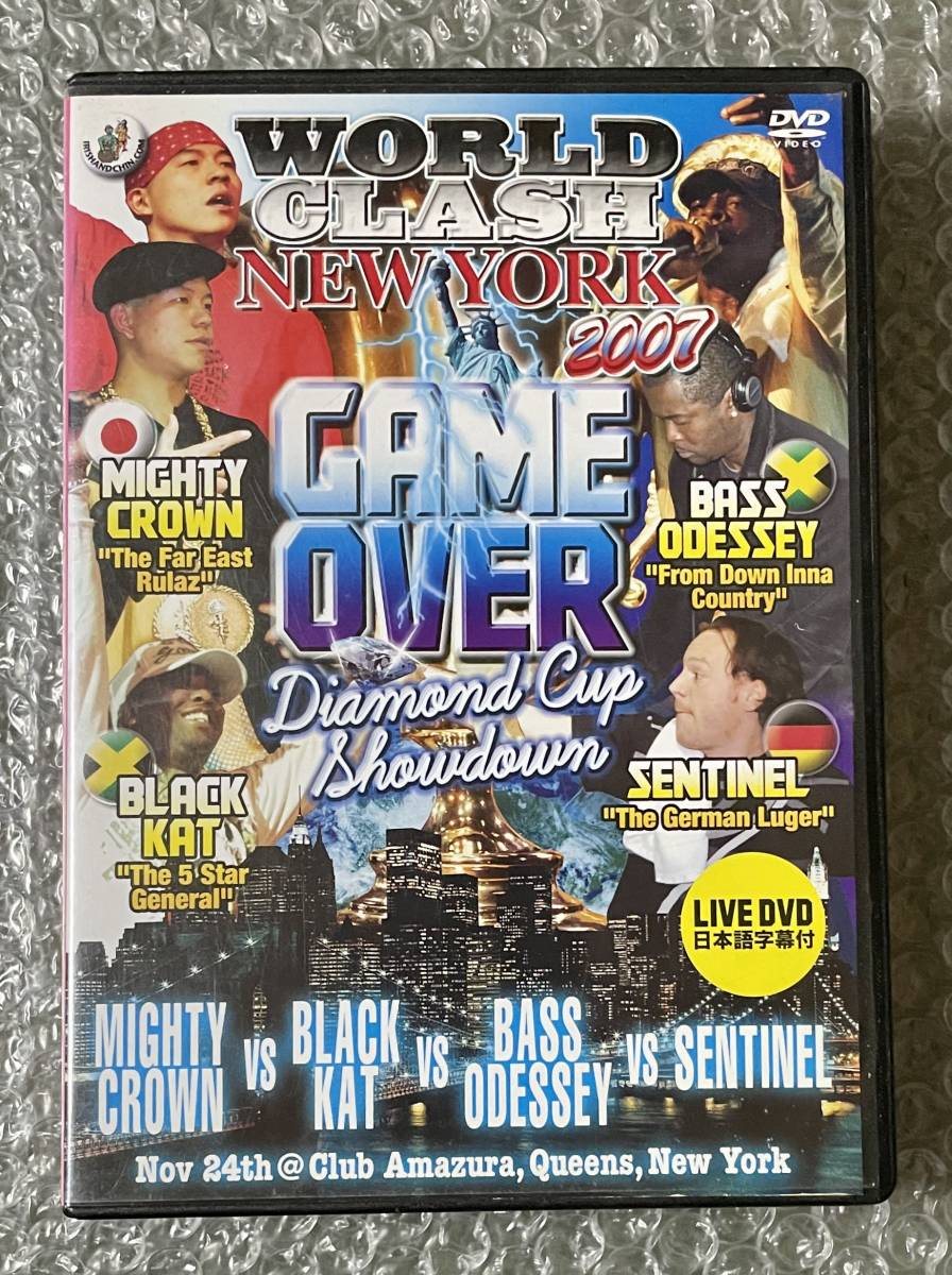 10h WORLD CLASH NEW YORK 2007 GAME OVER Diamond Cup Showdown [DVD] 日本語字幕 中古品_画像1