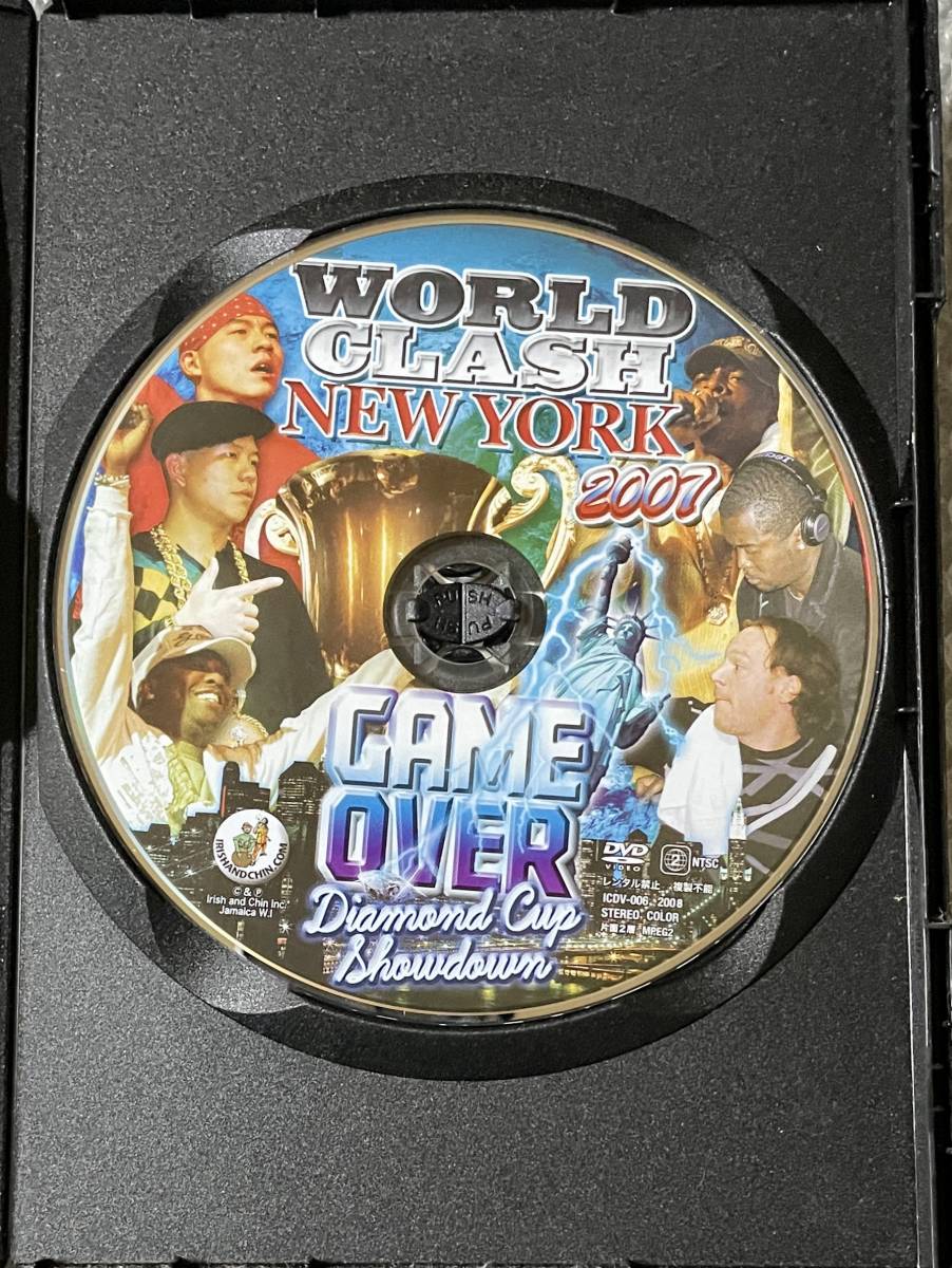 10h WORLD CLASH NEW YORK 2007 GAME OVER Diamond Cup Showdown [DVD] 日本語字幕 中古品_画像3