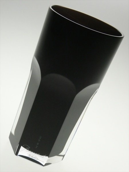 N658 Baccarat バカラ クリスタル 希少シリーズ ダークサイド ブラック