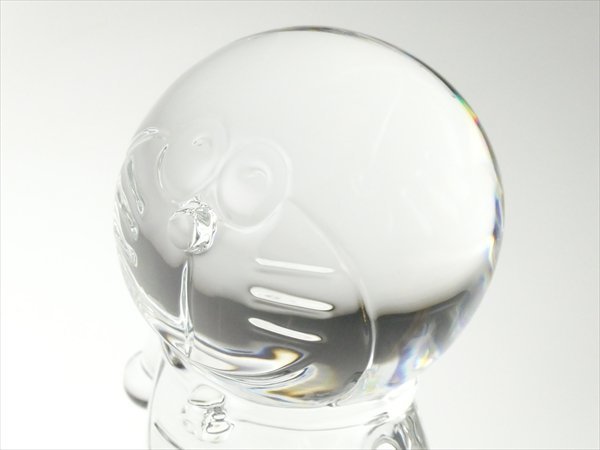 N657 Baccarat バカラ クリスタル ドラえもん フィギュリン オブジェ