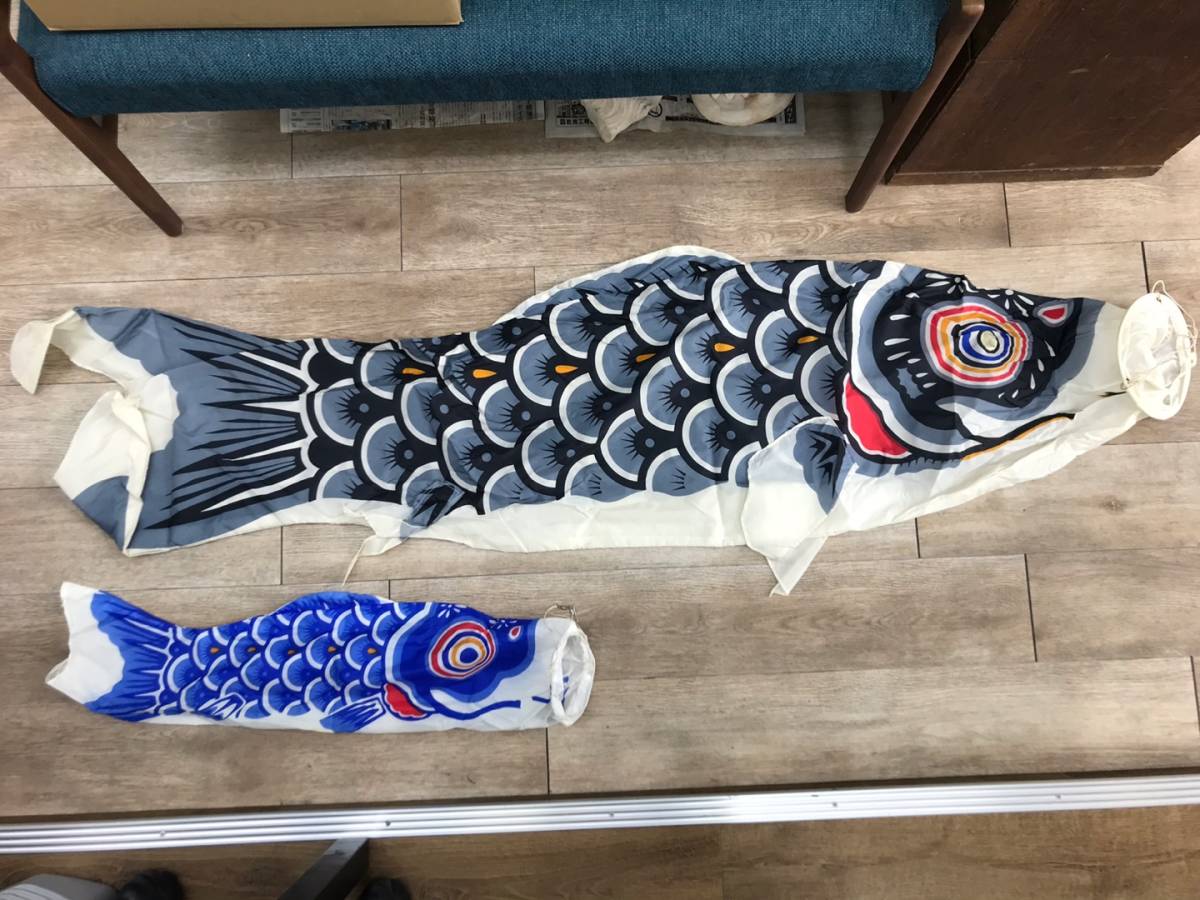 鯉のぼり 小型セット エリートポール使用 大鯉 約170㎝ 日本国旗付き_画像7