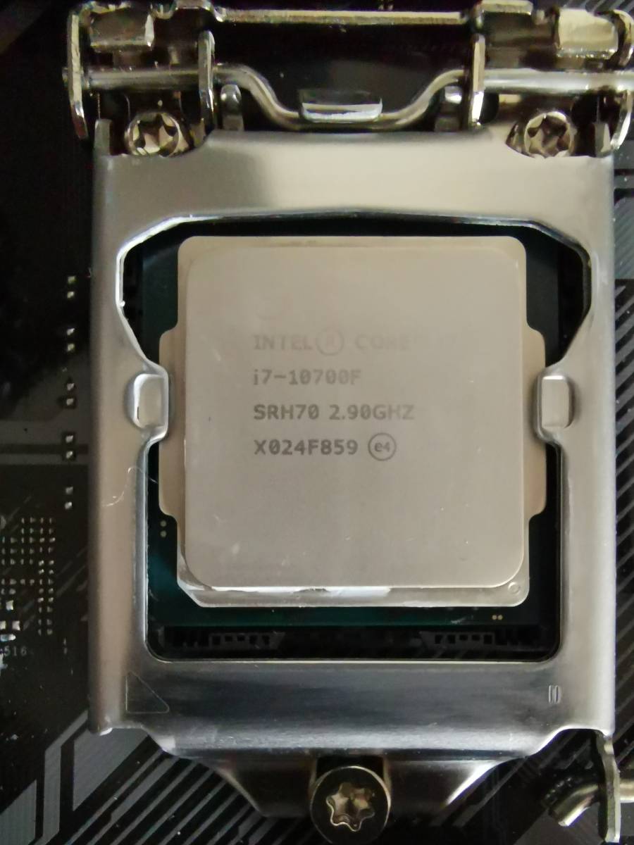 Intel Core i7 10700F &マザーボード:ASUS TUF GAMING H470-PRO(wifi