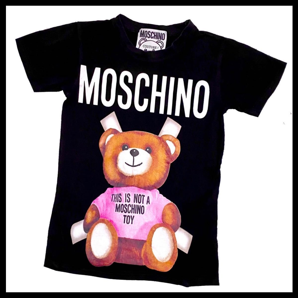 MOSCHINO モスキーノ くま テディ ベア Tシャツ レディース