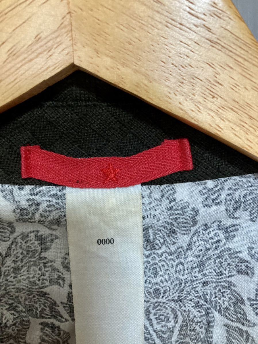 【0000】日本製 テーラードジャケット サイズM コットン100% made in japan ナンバーゼロゼロゼロゼロ ドメスティック ビジネスカジュアル_画像3
