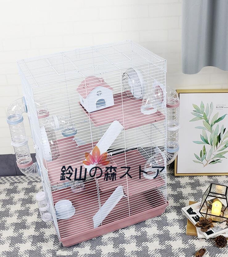  bargain sale small animals basket hamster Easy Home four floor holiday house 3 сolor selection possibility 