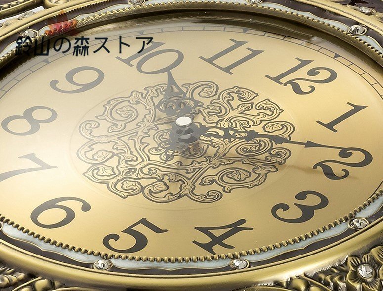 美品 豪華 アンティーク時計 掛け時計 金属製 ヨーロッパ アメリカ 宮廷スタイル　復古　柱時計_画像6