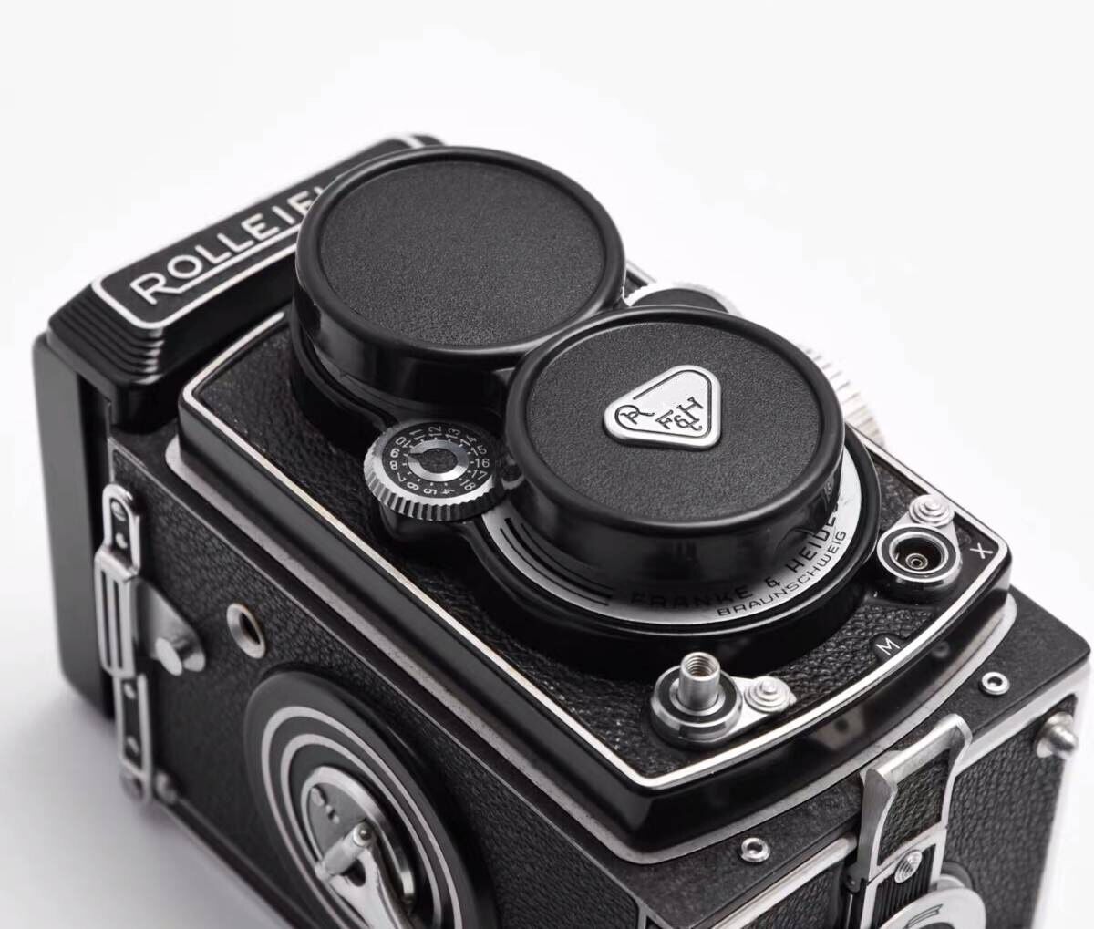 2個セット Rollei二眼3.5F用bay2UVフィルター 簡易キャップ付属-