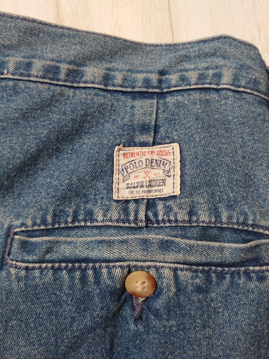 90s ラルフローレン ポロデニム POLO DENIM ツータック ワイド 90s ラルフローレン ポロデニム POLO DENIM ツータック ワイド