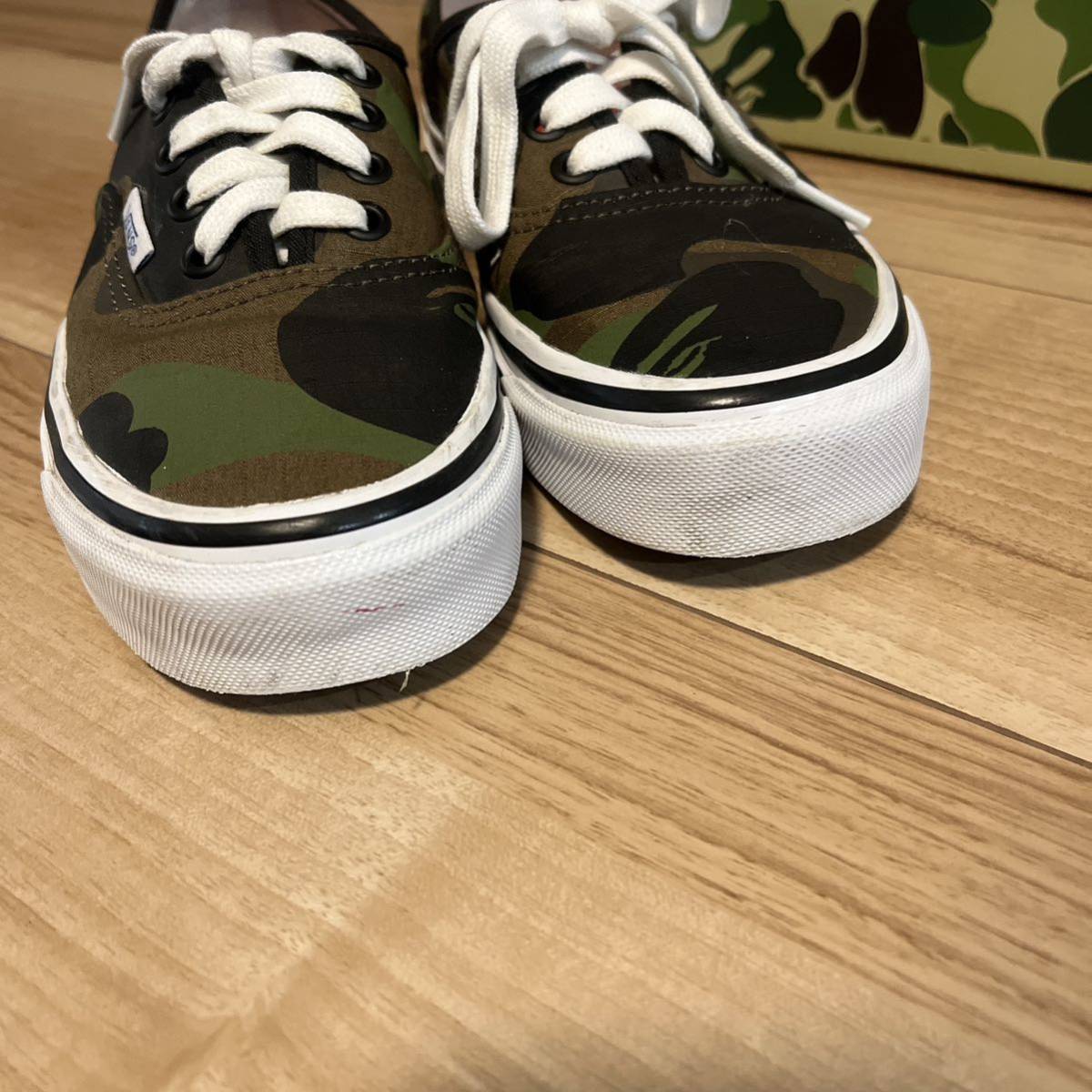 VANS×BAPE Authentic Anaheim спортивные туфли 