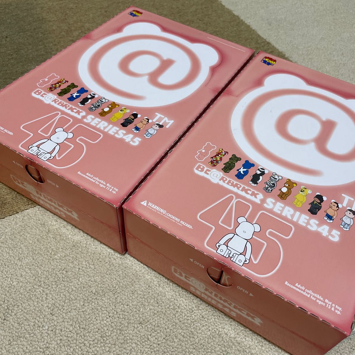未開封 ベアブリック BE@RBRICK SERIES 45(BOX24個) 2BOXセット