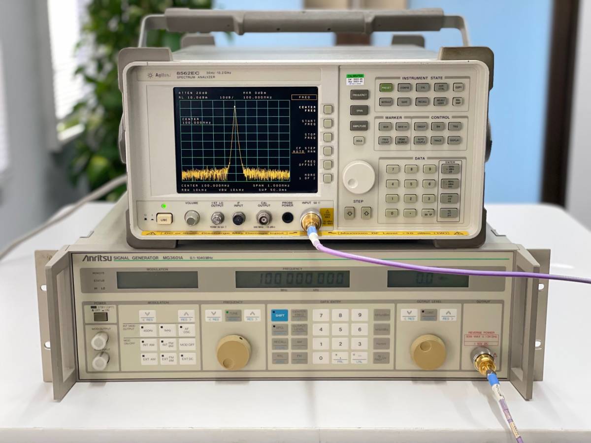 アンリツ/Anritsu MG3601A 1040MHz 信号発生器 の商品詳細 | ヤフオク