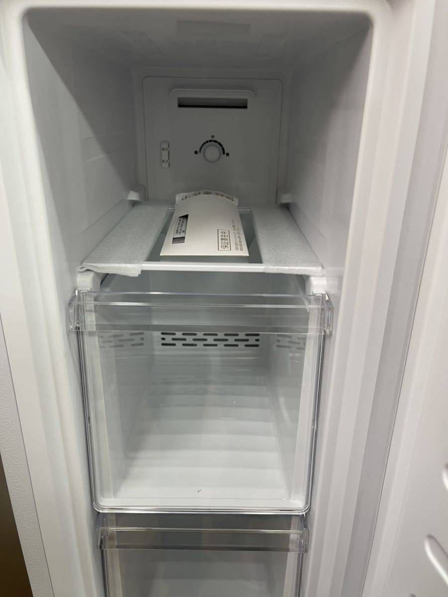 新品・展示品】冷凍庫 2022年製 AQUA ノンフロン冷凍庫 AQF-SF11M(W)形
