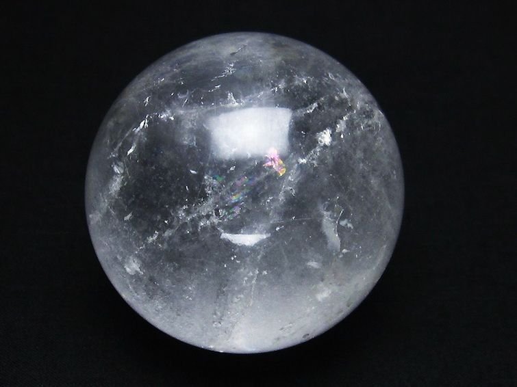 誠安◆超レア極品天然AAAヒマラヤ水晶丸玉 52mm [T62-15222]の画像1