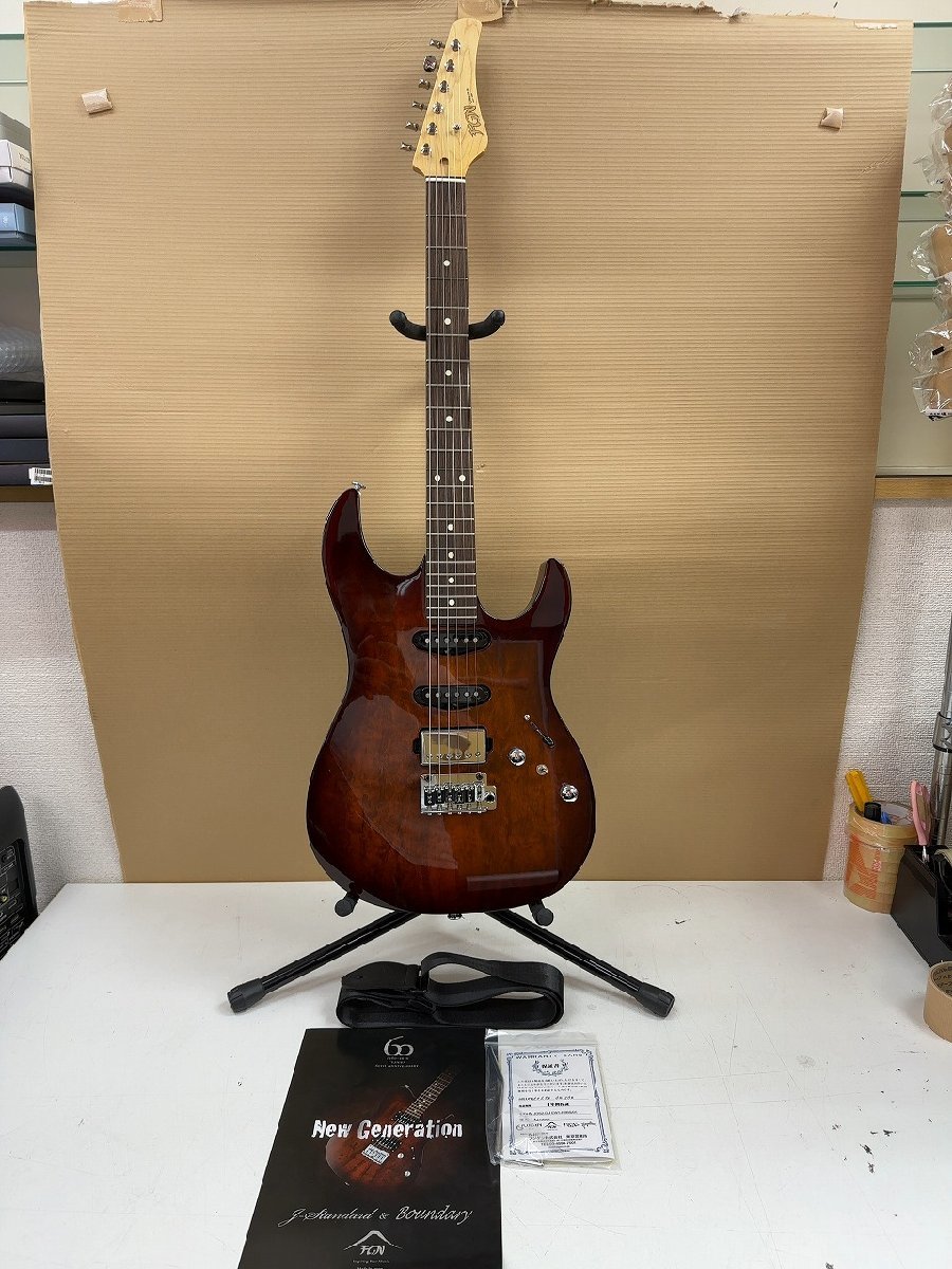 ♪極美品【FGN JOS2-DU-EW1-R IBS Imbuia Brown Sunburst FUJIGEN
