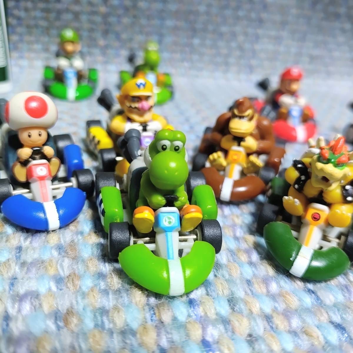 11 пункт Mario Cart pull-back машина миникар BOSS?/ Boss super Mario машина миниатюра pi-chi. дополнение Donkey Kong yosi-wa rio 