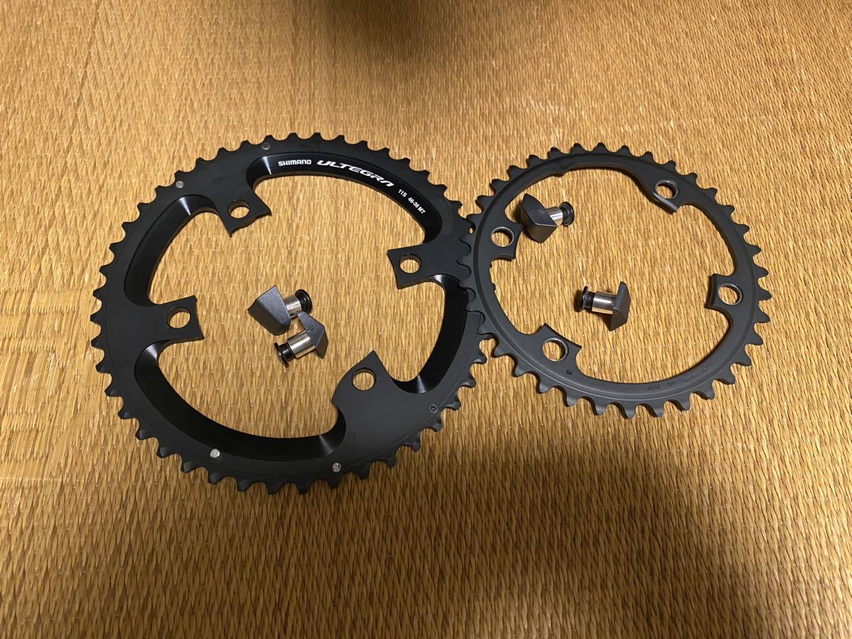 ヤフオク! - シマノFC-R8000シクロクロス用チェーンリング46/3...