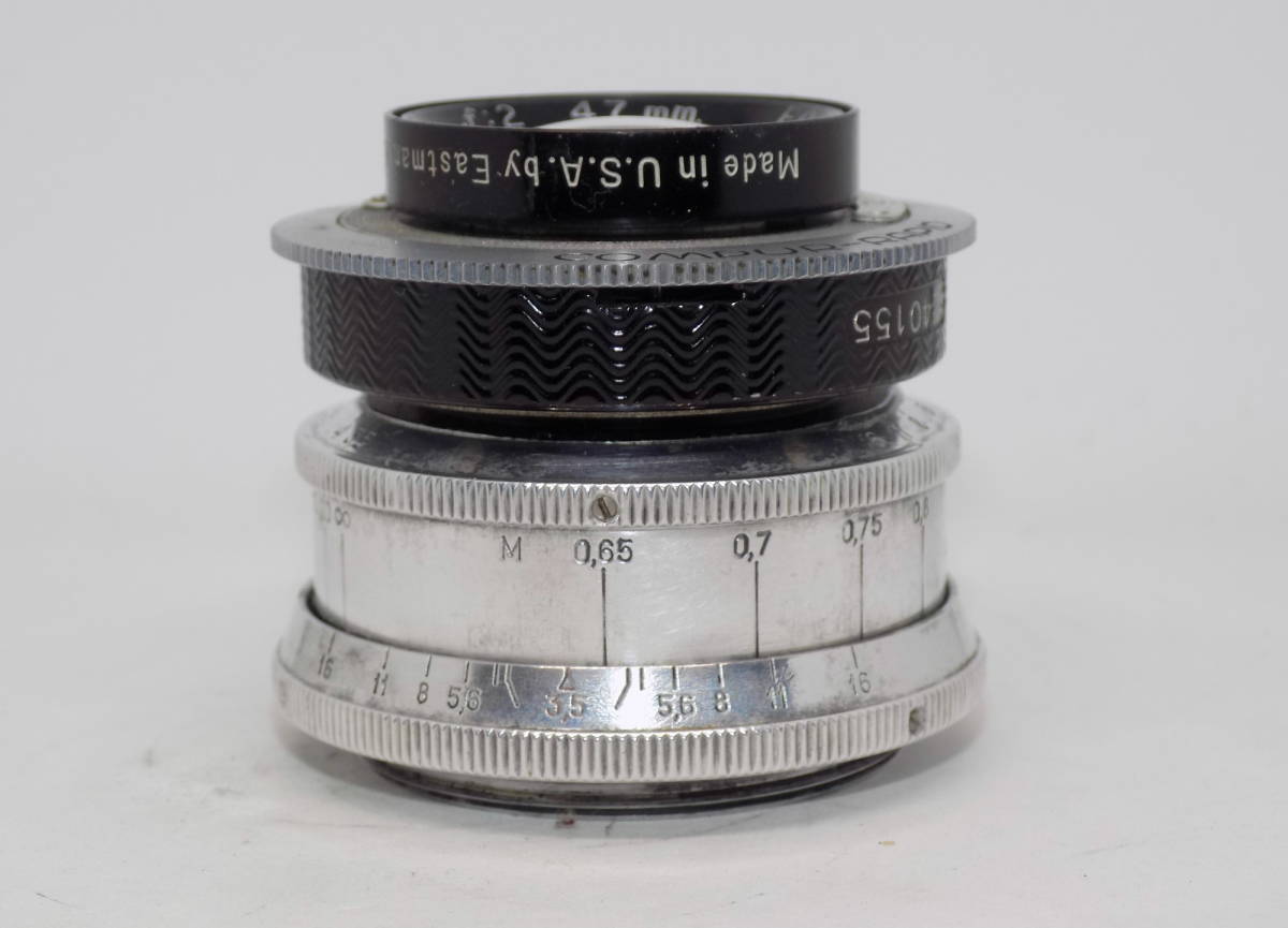 KODAK EKTAR47mm f2.0レンズ Lマウント改 エクター-
