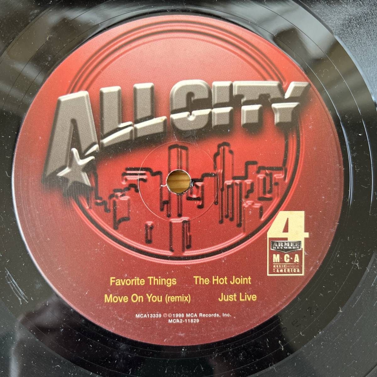 US盤　2LP All City / Metropolis Gold. MCA2-11829_画像5