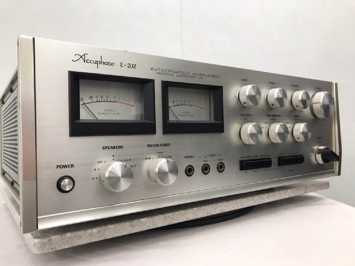 □t1968 ジャンク☆Accuphase E-202 アキュフェーズ プリメインアンプ