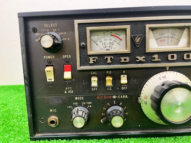 ヤエス FT-100s Yahoo!オークション - 1526 ジャンク品 無線機 YAESU ヤエス FT