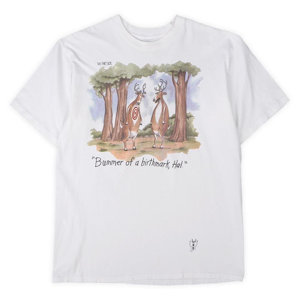 最新作の ゲイリー・ラーソン THE FAR SIDE 80s アート Tシャツ ファー