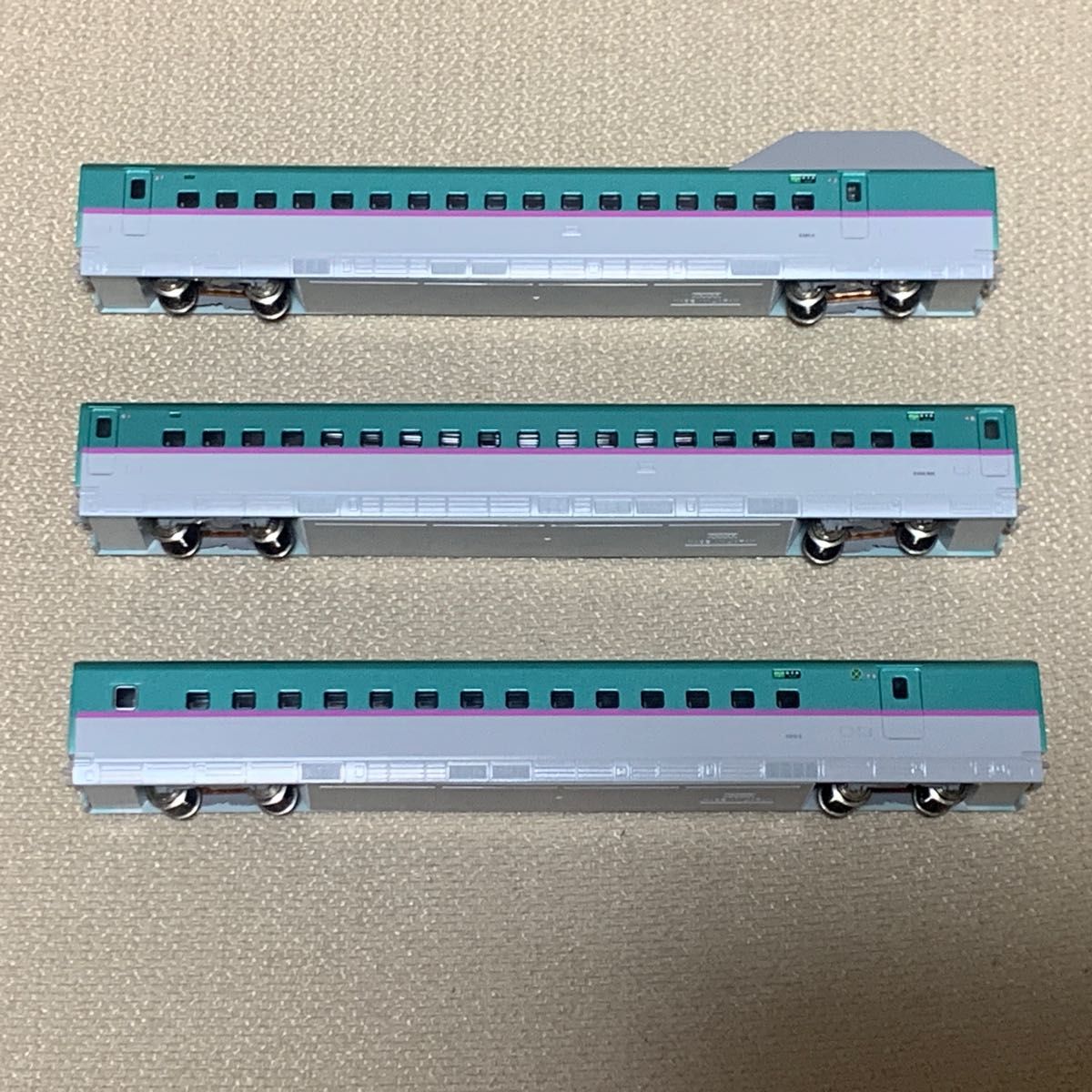 1円～ KATO Nゲージ 10-858 E5系 新幹線 はやぶさ 増結セットA 3両