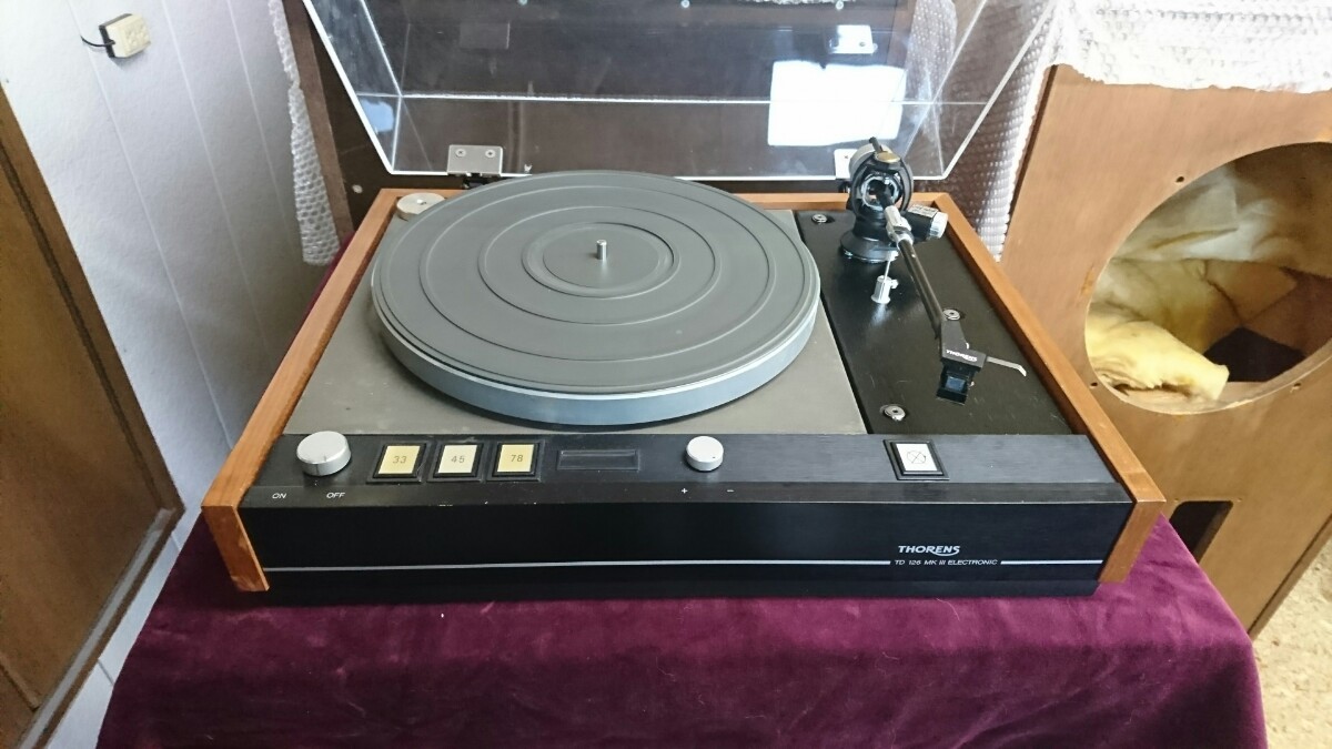  Thorens TD126MK3 рабочее состояние подтверждено товар 