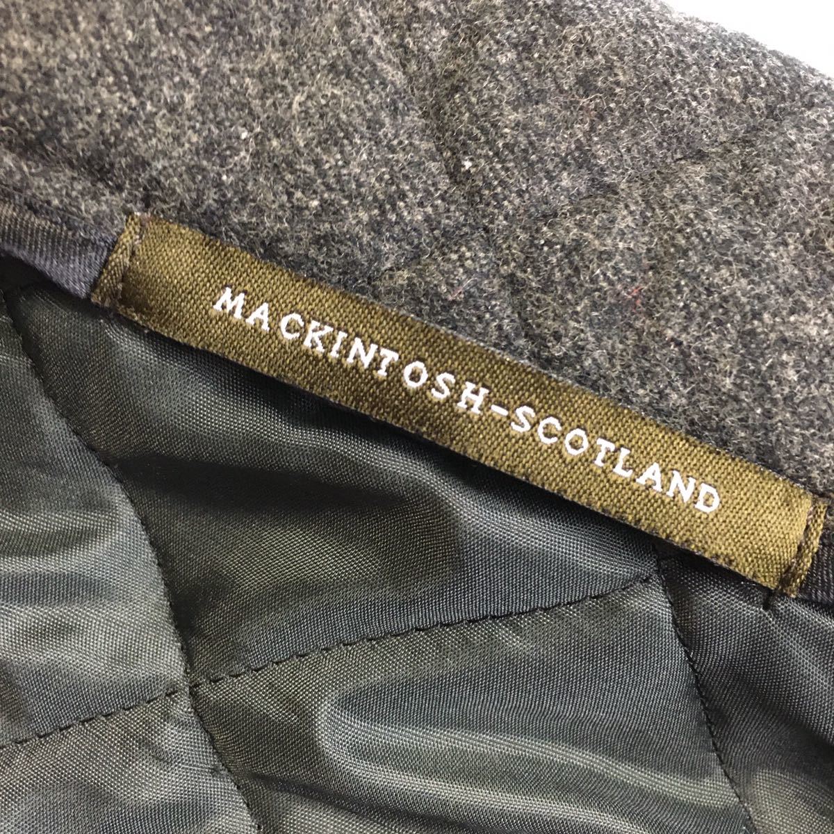 MACKINTOSH SCOTLAND スコットランド製 マッキントッシュ アウター サイズ34 レディース コート (管理番号2305IZ66400)_画像2